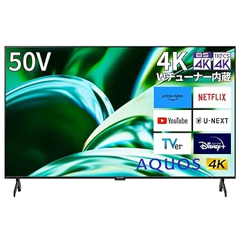 シャープ 50V型 4K 液晶テレビAQUOS 4T-C50AH1 HDR対応 61ZG-UXksTL._UF350,350_QL50_.jpg
